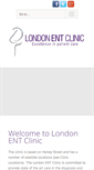 Mobile Screenshot of londonentclinic.com